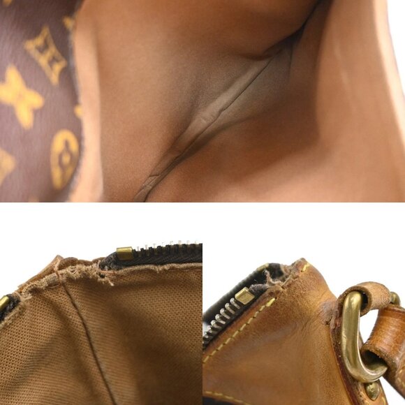 LOUIS VUITTON Odeon MM Shoulder Bag Monogram Leather Brown France M56389 83KB326 - Picture 14 of 16